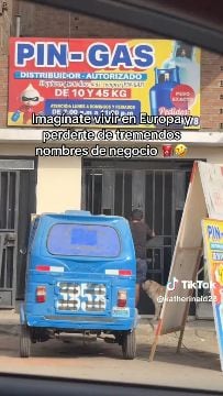 El sugerente cartel de venta de gas en Barranca que se volvió viral en redes sociales