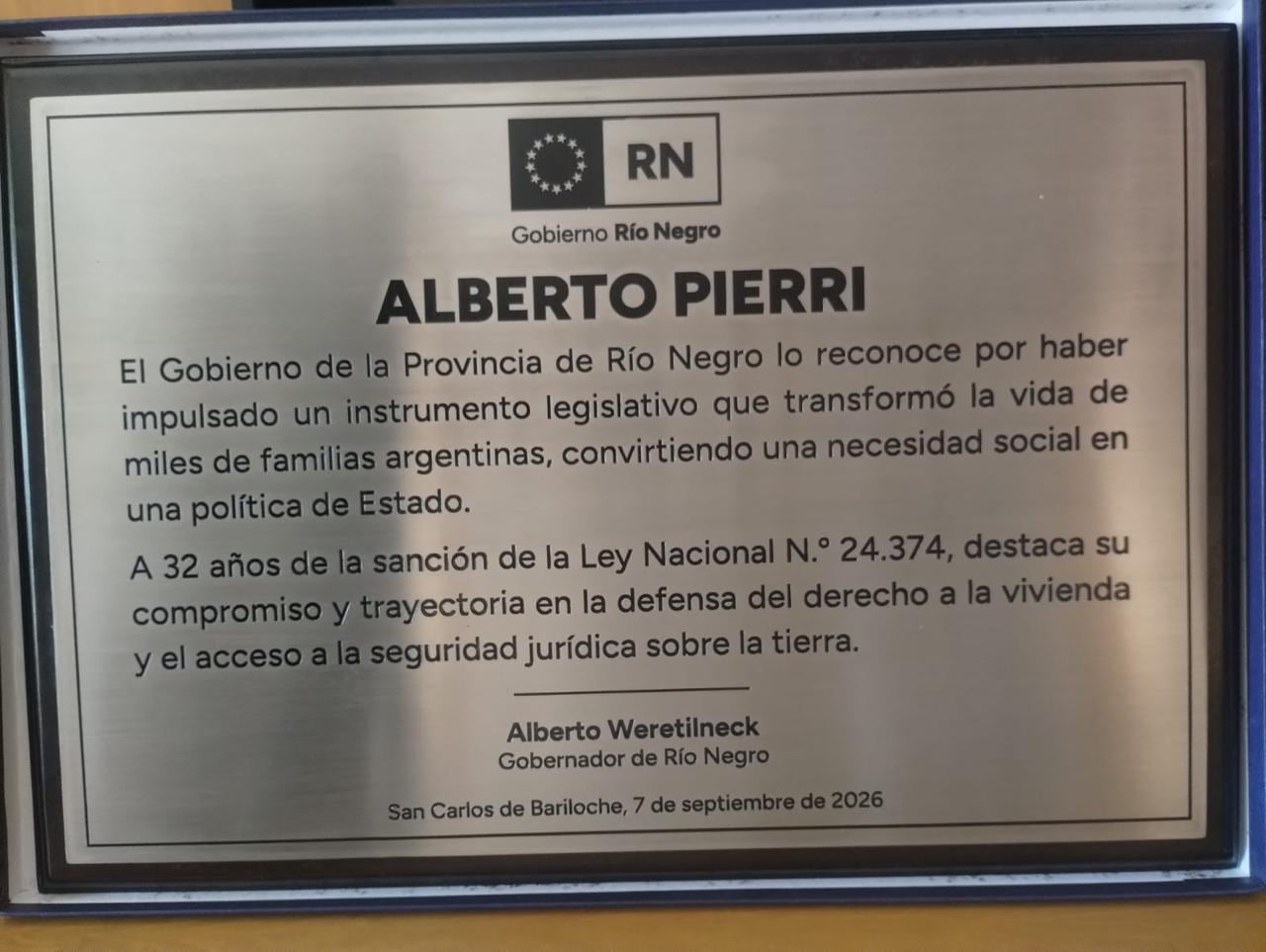 Desde 2021, cuando se firmó la primera escritura bajo este régimen en la provincia, Río Negro actualizó el marco normativo con la Ley 5.740 y relanzó el programa con trabajo territorial junto a los municipios (Fotos: Gobierno de Río Negro)
