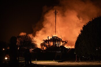 El restaurante con forma de