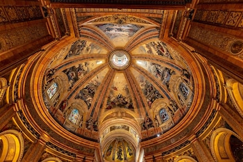 La cúpula restaurada y reparada para el público