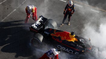 Max Verstappen's anger after leaving