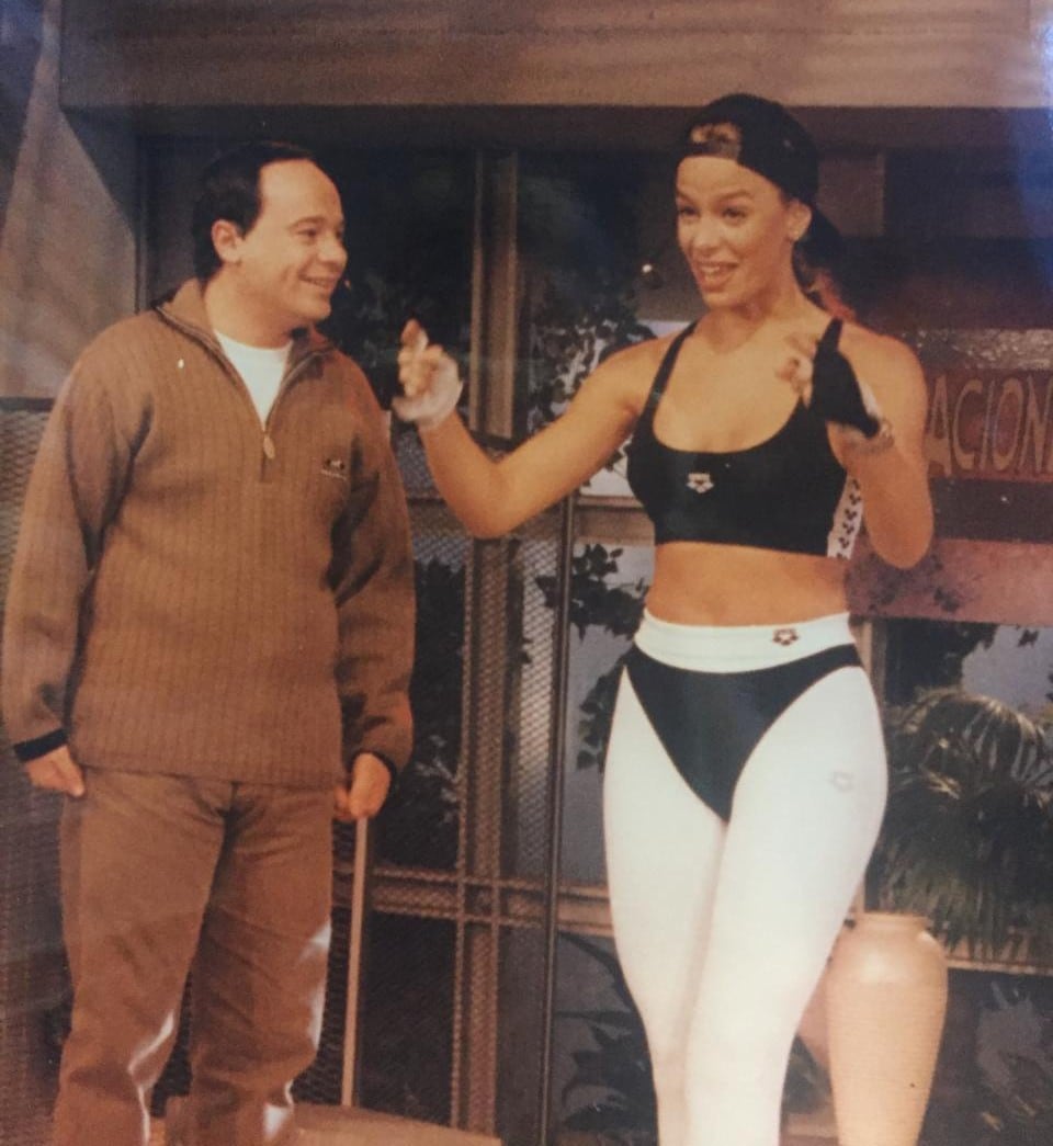 Caramelito Carrizo en la época en la que se inició su personaje en el programa de Nico Repetto