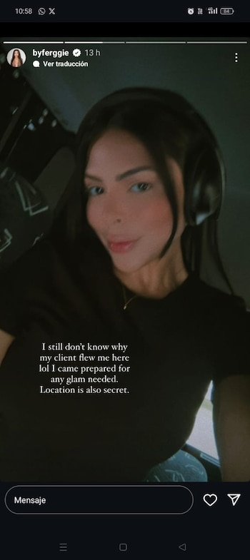 Ferggie Coll llegó a la