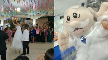 La novia aseguró que las