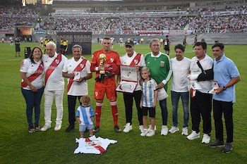 Daniel Passarella, presente en el