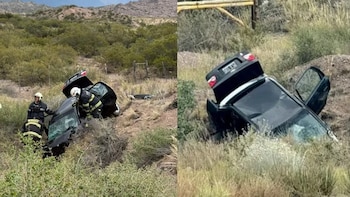 Vuelco fatal en la Ruta