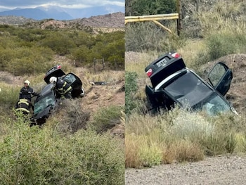 El accidente en Potrerillos generó