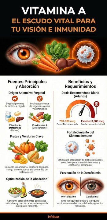 La Vitamina A, el superescudo