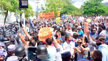 Protestas en Formosa en contra