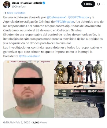 Crédito: X(@OHarfuch)