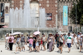 Una cuarta ola de calor eleva el riesgo sanitario en toda Italia - EFE/EPA/MOURAD BALTI TOUATI
