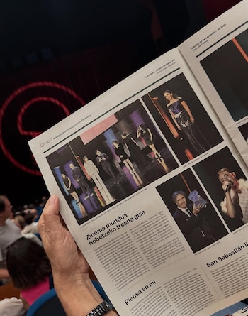 El orgullo de la actriz