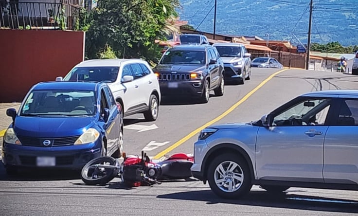 Más de 18,000 motociclistas resultaron lesionados en accidentes de tránsito durante los primeros seis meses de 2026. Fuente: MOPT