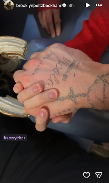 La publicación de Brooklyn Beckham