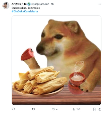 2 de febrero, tamales y MEMES