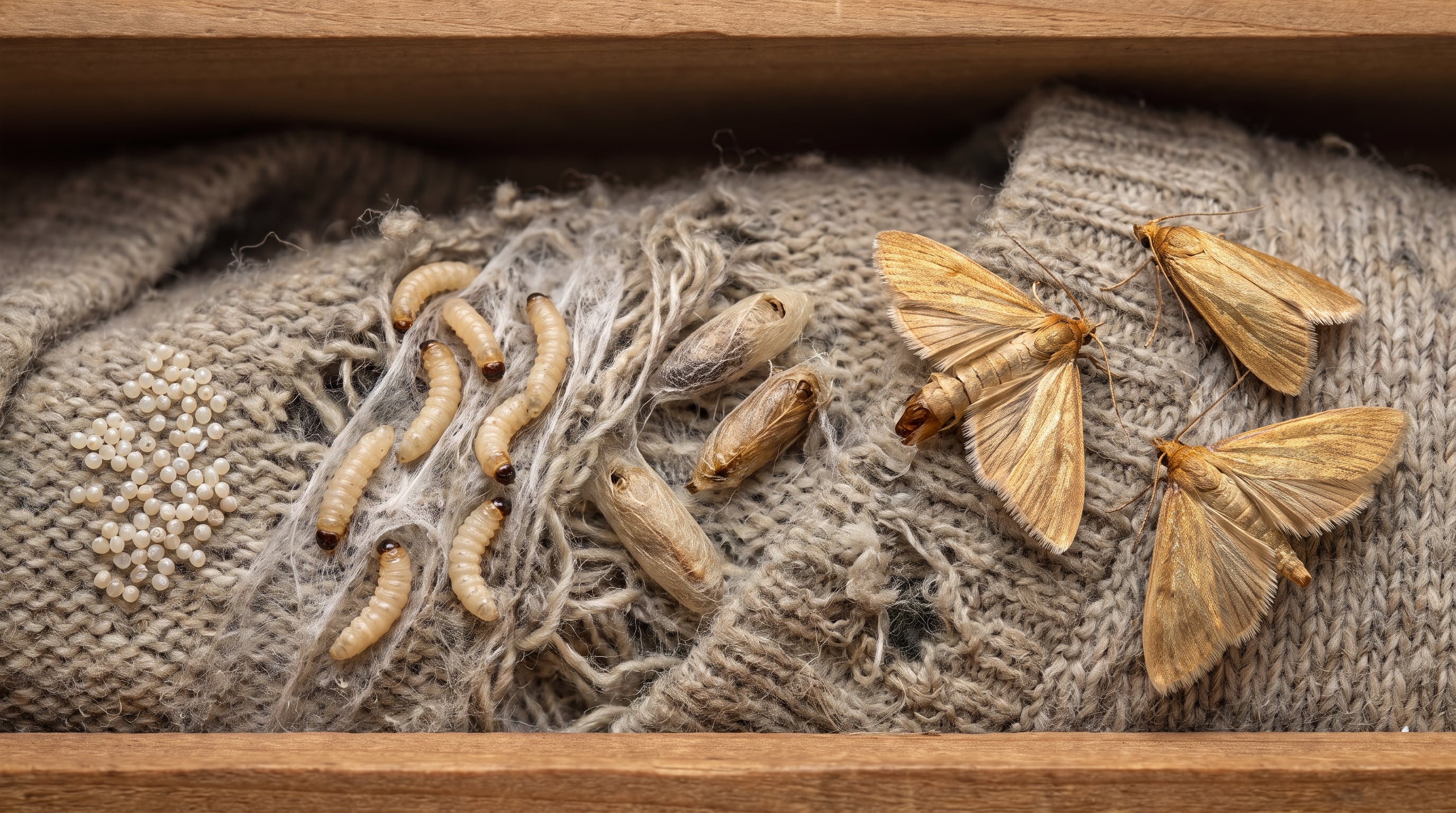 Este insecto no come tu ropa: lo que destruye tu clóset es algo que no puedes ver a simple vista