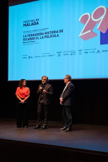 Joaquín Furriel, junto a la