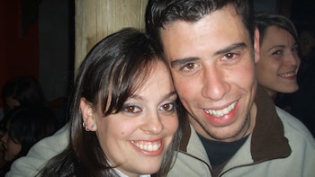 Noelia y Marcelo a pocos