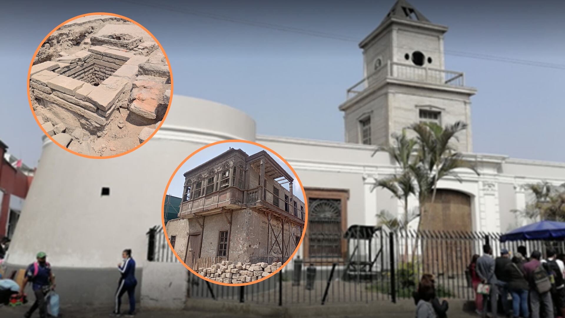 Construido en el siglo XIX, este cuartel fue fundamental durante la época virreinal y ha sido testigo de eventos clave en la historia peruana. (Composición: Infobae / Gob / Limateca)