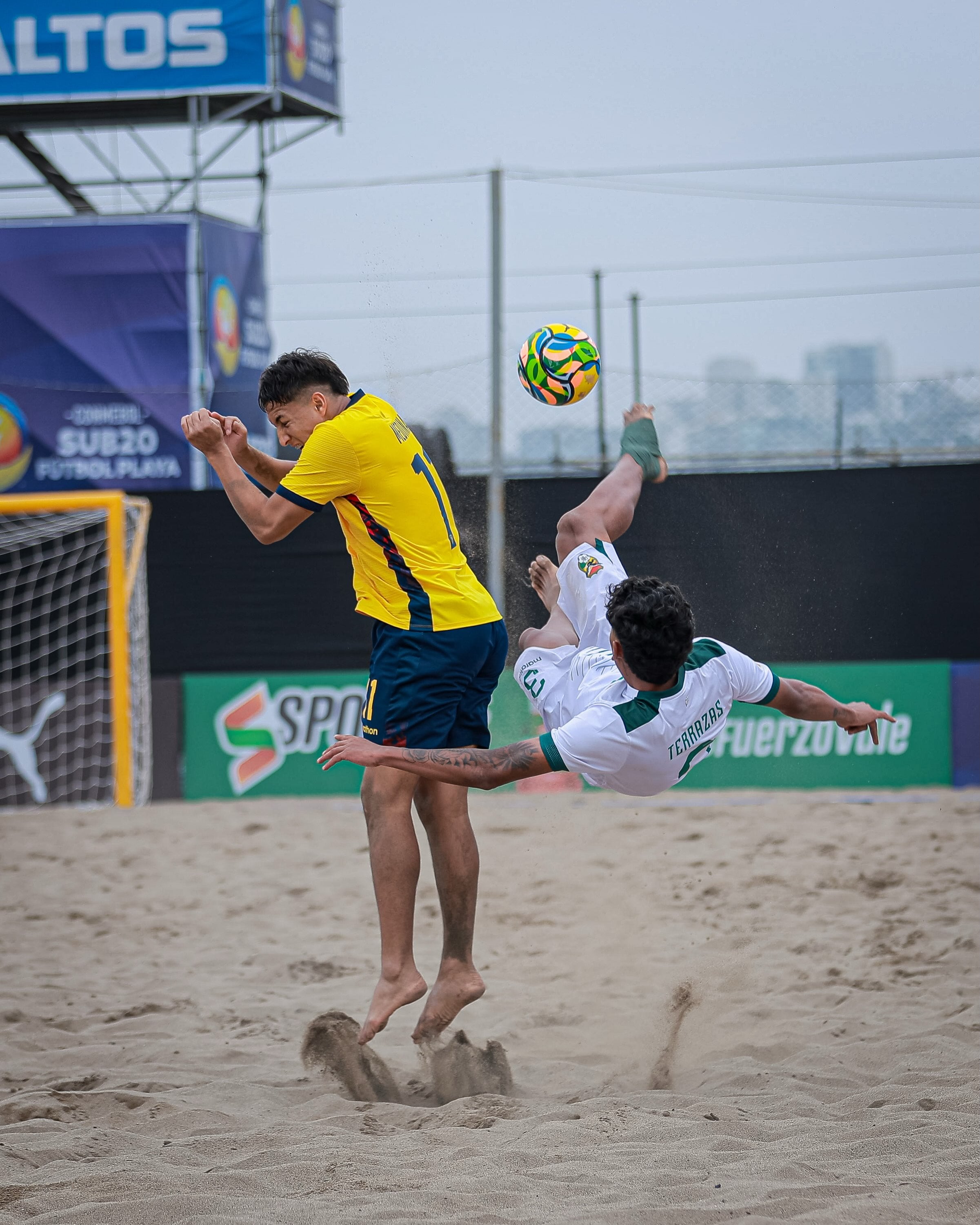 Con solidez la Verde sostuvo un 5-0 antes del descuento de Ecuador (@CONMEBOLtorneos)