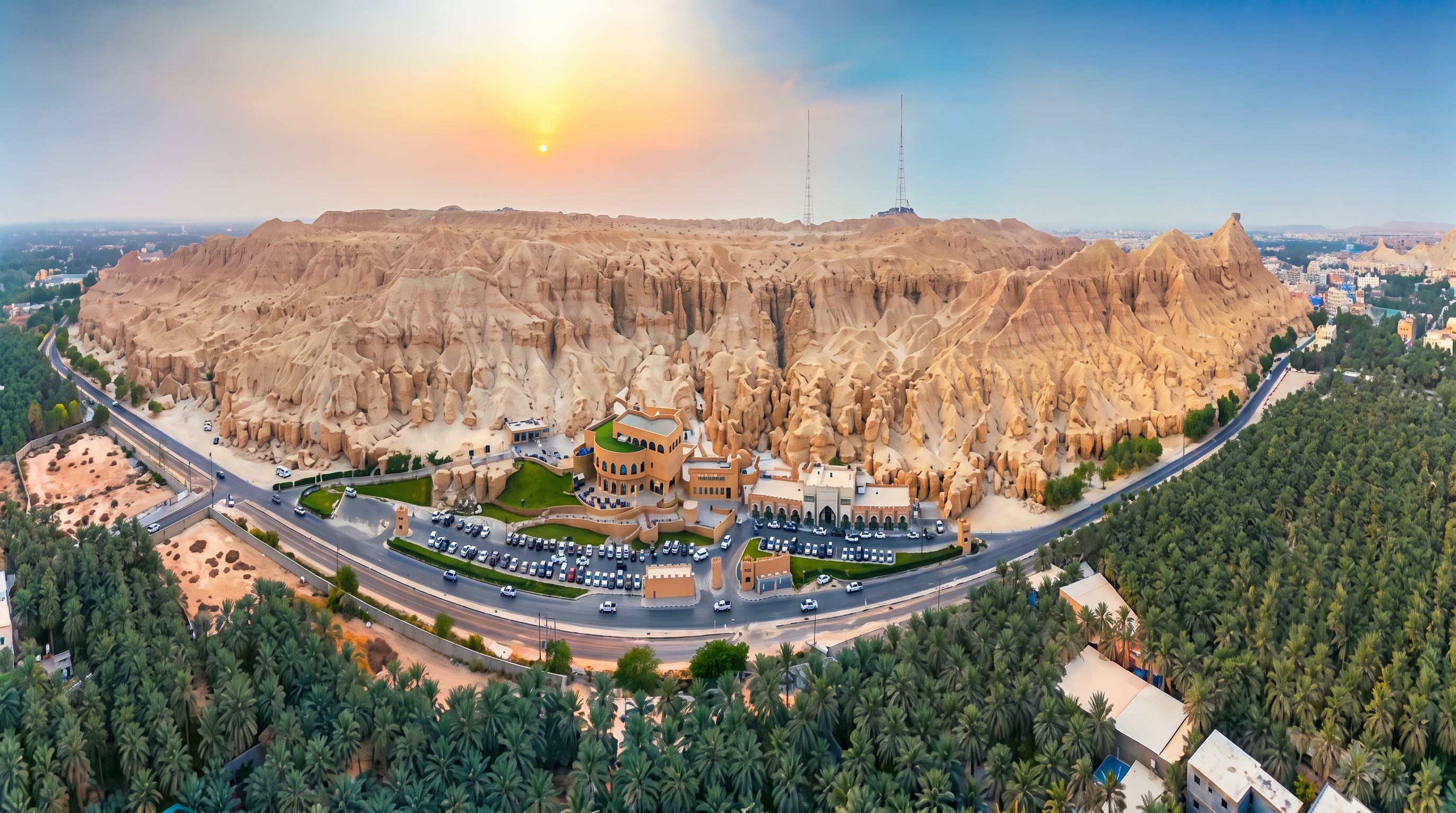 Al-Ahsa, en el este de Arabia Saudita, figura como el oasis más grande del mundo con 8.544 hectáreas y más de 2,5 millones de palmeras (Imagen Ilustrativa Infobae)