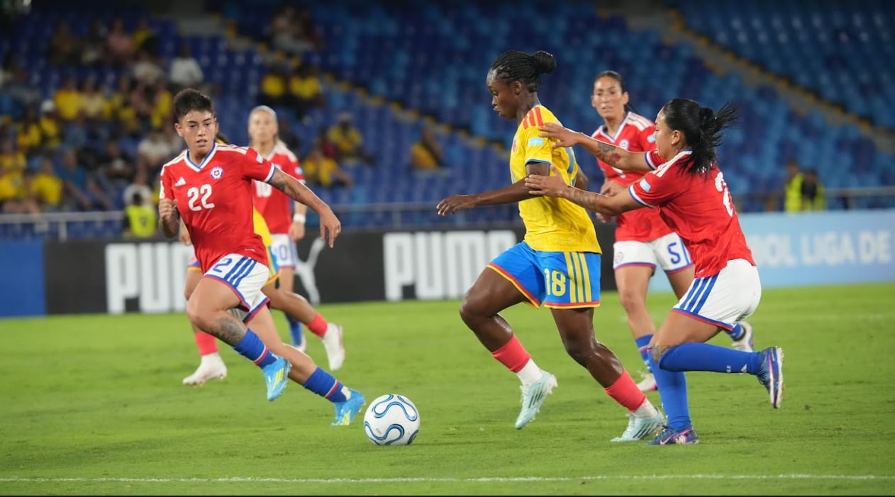 Linda Caicedo ha sido una de las principales para el equipo dirigido por Ángelo Marsiglia-crédito Jefatura de Prensa Federación Colombiana de Fútbol