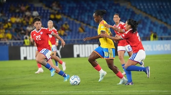 Linda Caicedo ha sido una de las principales para el equipo dirigido por Ángelo Marsiglia-crédito Jefatura de Prensa Federación Colombiana de Fútbol