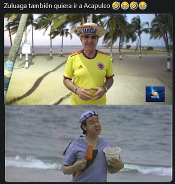 Memes por vestuario de Óscar Iván Zuluaga