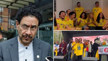 Críticas a Iván Cepeda por regalar prendas de la Selección Colombia tras criticar a De la Espriella