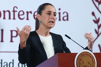 La presidenta de México, Claudia