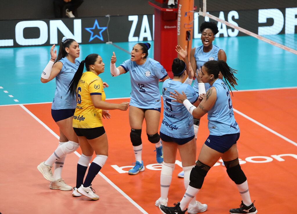 Atlético Atenea marcha en el cuarto lugar de la Liga Peruana de Vóley 2025/26. Crédito: LPV