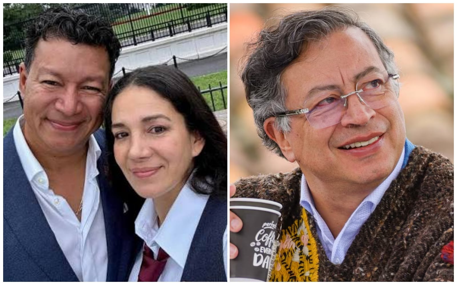 Moisés Garvin, esposo de la excandidata presidencial Sondra Macollins y que tuvo millonaria contratación con el Gobierno de Gustavo Petro, está bajo la veeduría de la SIC - crédito suministrada a Infobae Colombia - Joel González/Presidencia