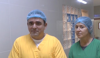 Equipo médico que intervino en trasplante de córnea en Hospital de Tacuarembó (Hospital de Tacuarembó)