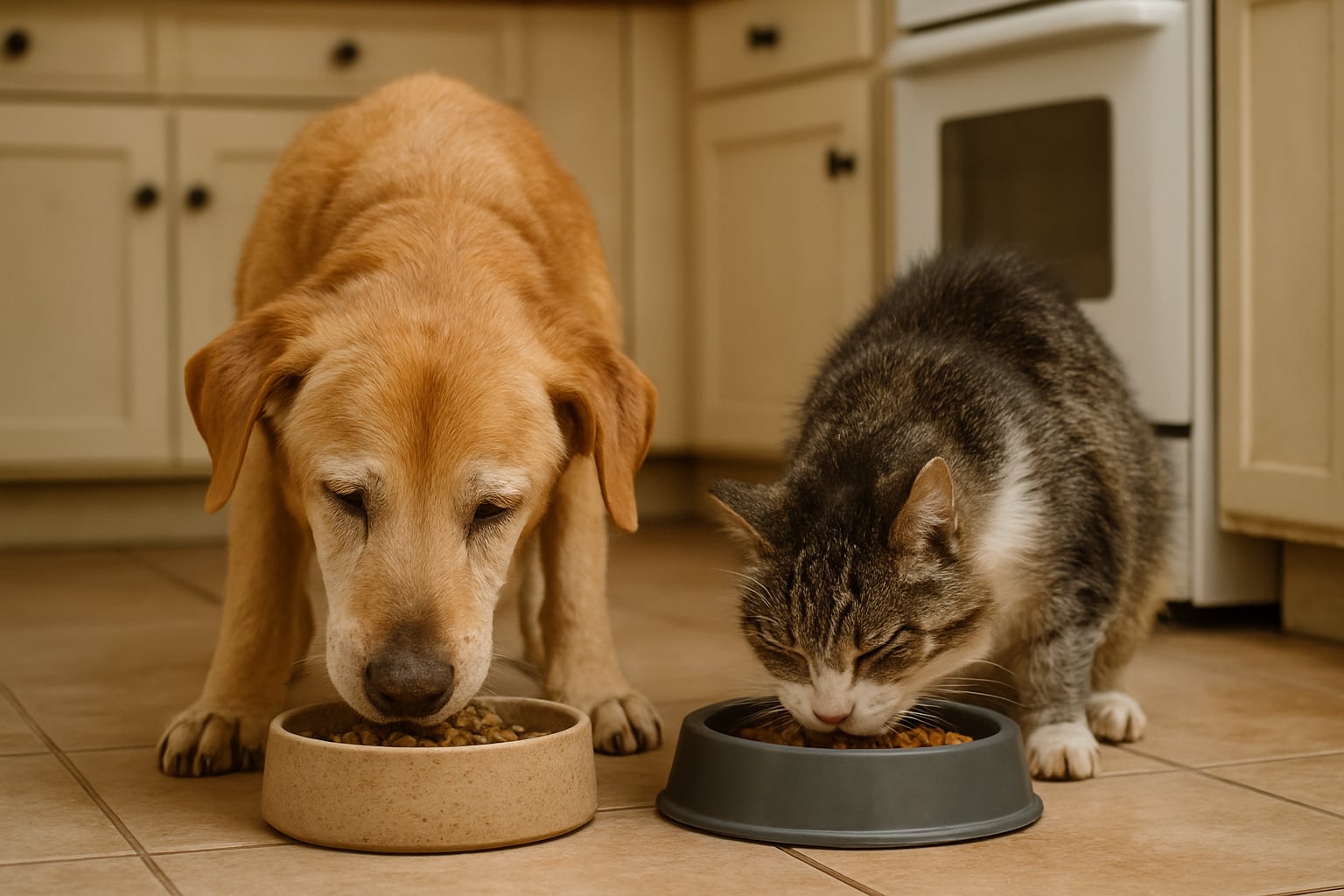 Ajustar el entorno y la alimentación de perros y gatos mayores contribuye a prolongar su vida (Imagen Ilustrativa Infobae)