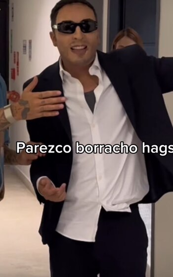 Juanda se disfrazó en Halloween