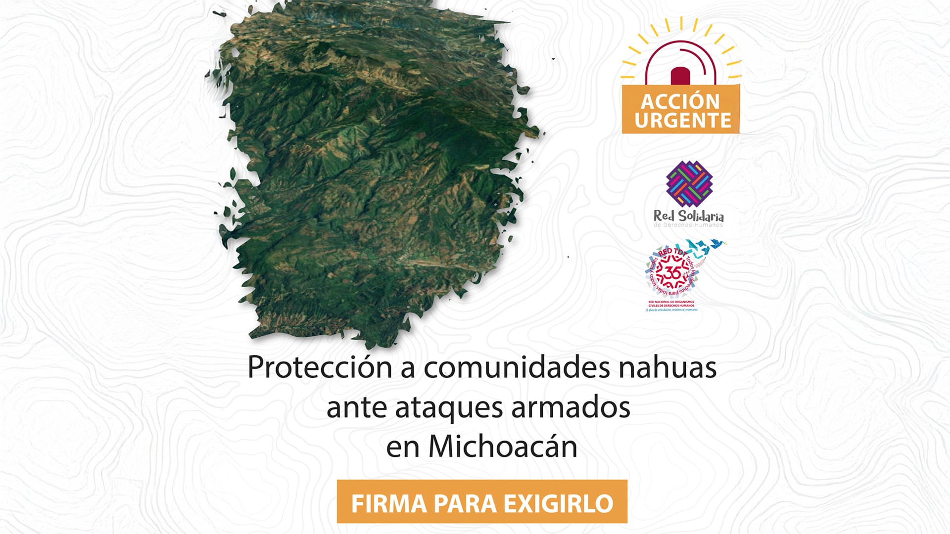 La Red Solidaria de Derechos Humanos exige protección urgente para comunidades nahuas de Michoacán ante ataques armados.(X/@RedTDT)