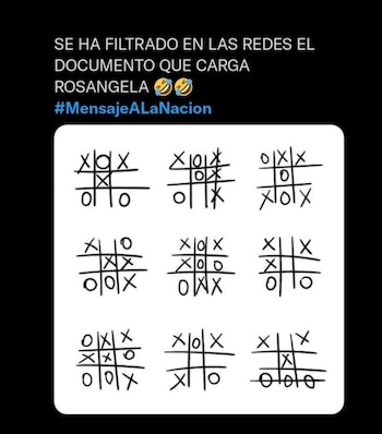 Memes por el mensaje a