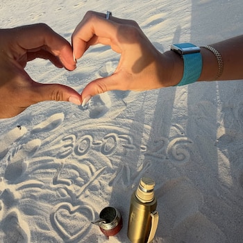 Las románticas vacaciones de Nico González y Ludmila Isabella tras el Mundial