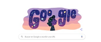 El doodle de Google está
