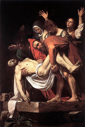 "Santo entierro" (1602-1604), en los