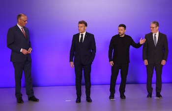 Merz, Macron y Starmer dialogarán