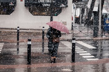 El centro de Madrid durante