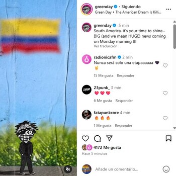 En el reel publicado en