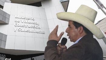 Pedro Castillo estuvo en el