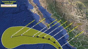 Alerta por la tormenta tropical