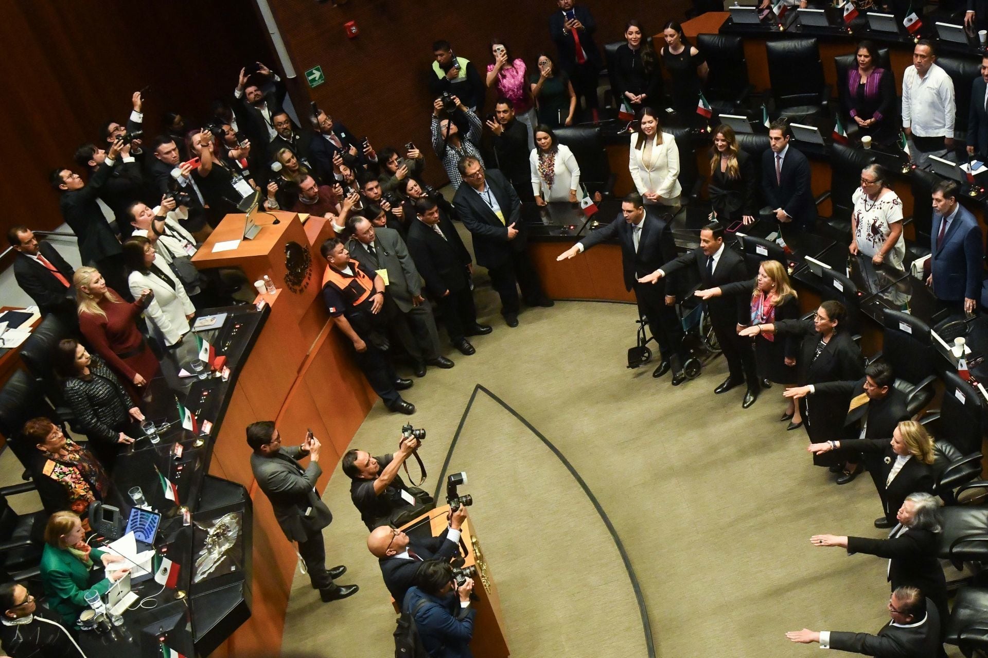 El Senado analiza posibles ajustes a la reforma judicial antes de la elección de jueces en 2027.FOTO: MARIO JASSO/CUARTOSCURO.COM