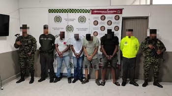 Capturaron en Cali a cuatro presuntos disidentes de las Farc por narcotráfico a gran escala