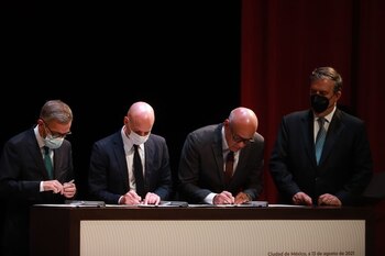 Firma del memorando de entendimiento