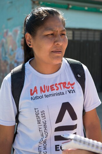 "La nuestra futbol feminista" es