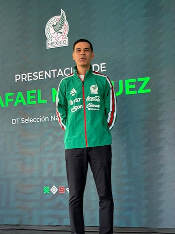 Presentación de Rafael Márquez como nuevo Director Técnico de la Selección Mexicana.